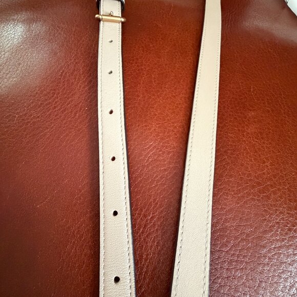 Coach Pillow Tabby Ivory Leather Shoulder Bag 18 - Picture 15 of 16